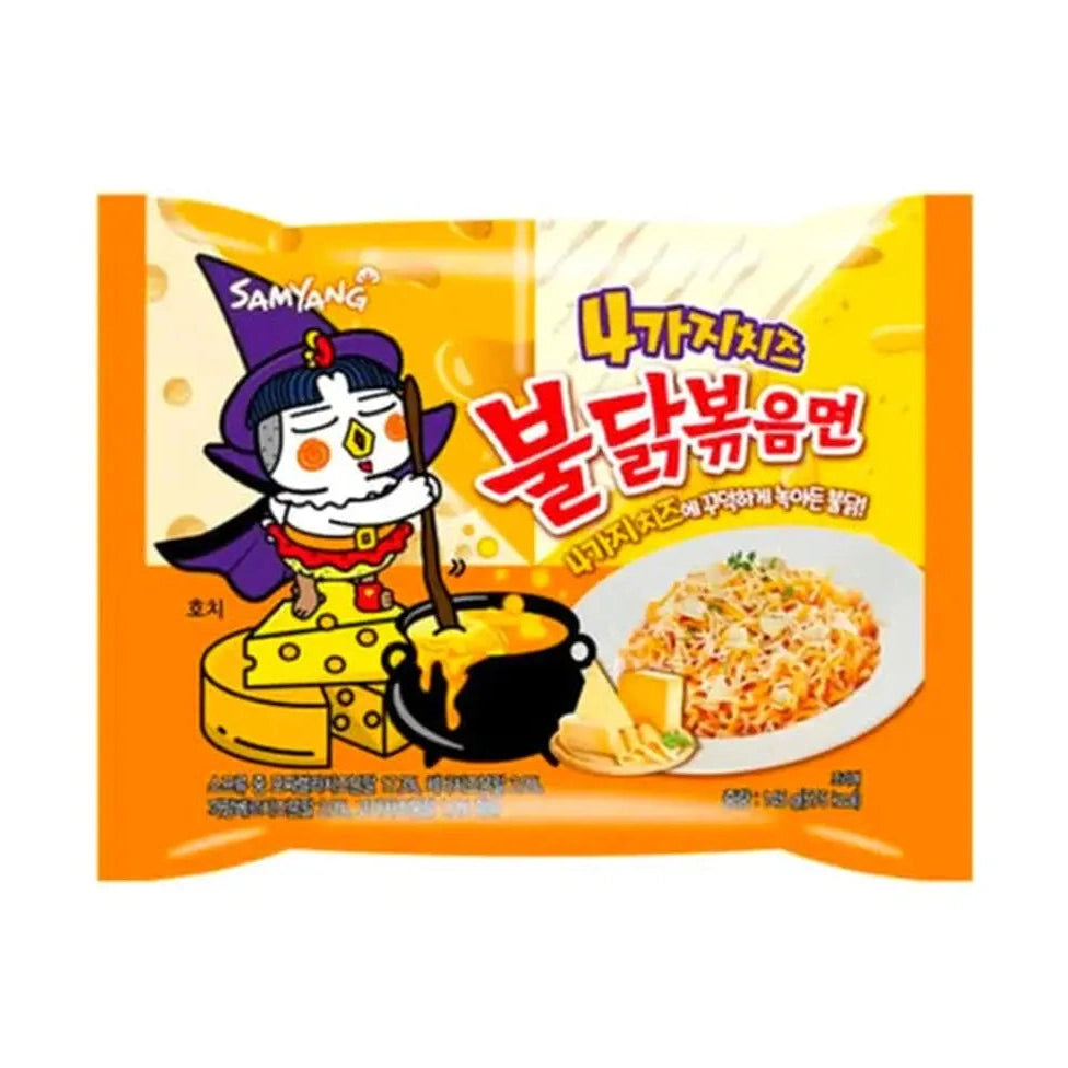 Samyang Ramen 4 Smaken Kaas Vuur Kipnoedel