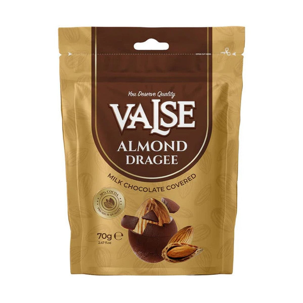 Valse Dragee Almond & Milk Chocolate - My American Shop