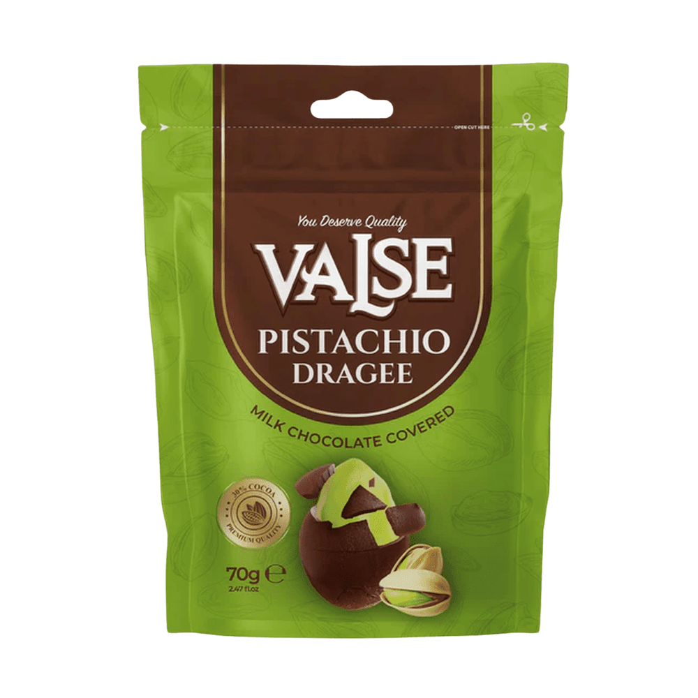Valse Dragee Pistache & Melkchocolade