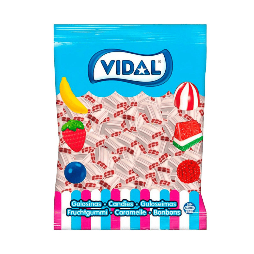 Vidal Bricks Aardbei & Crème