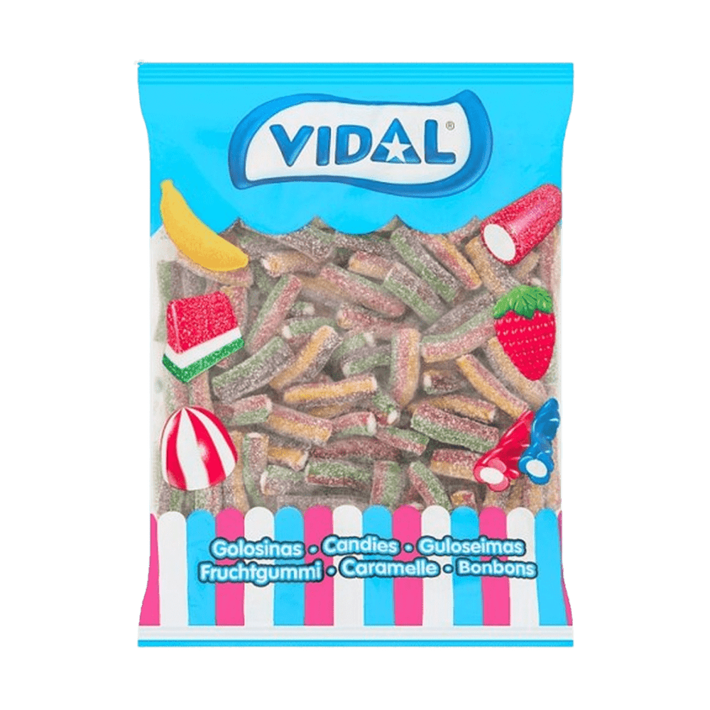 Vidal Mini Zure Potloden Regenboog