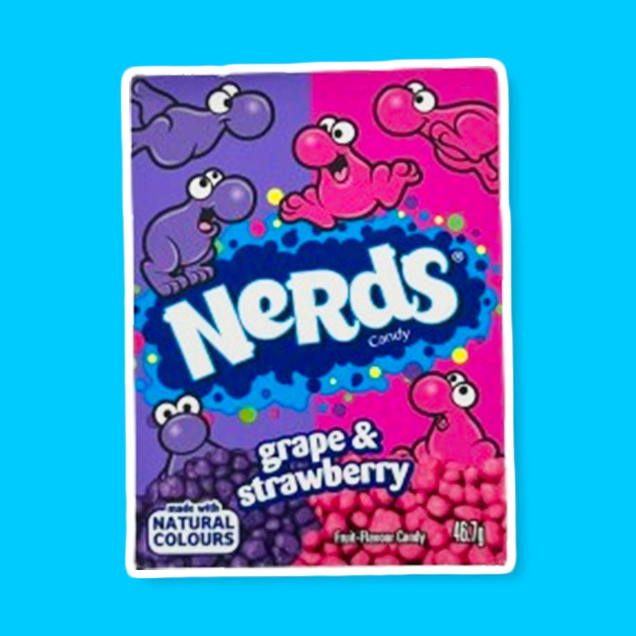 Wonka Nerds Druif Aardbei Klein