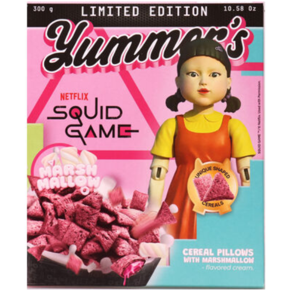 Yummer's Inktvis Spel Granen Met Marshmallow