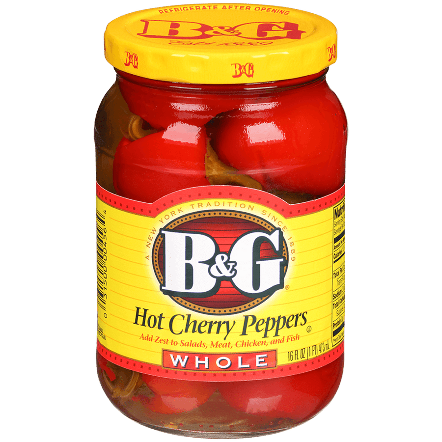B&G Hot Cherry Peppers - My American Shop