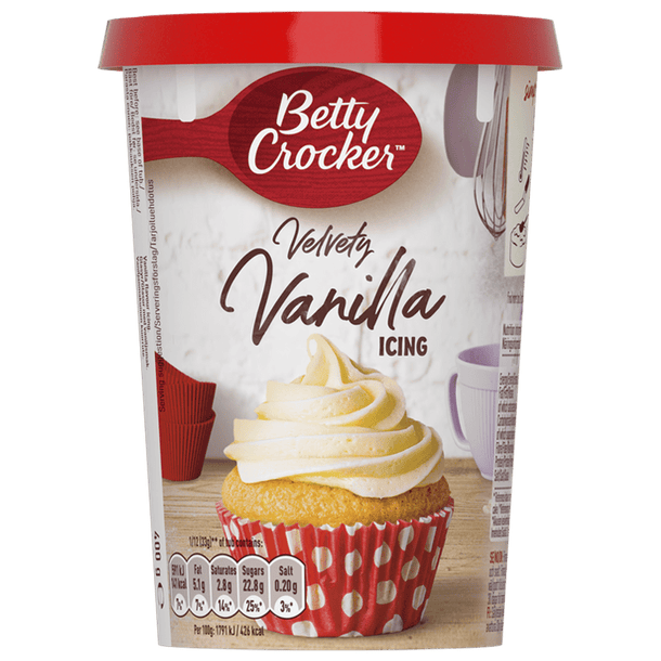 Betty Crocker Velvety Icing Vanilla - My American Shop France