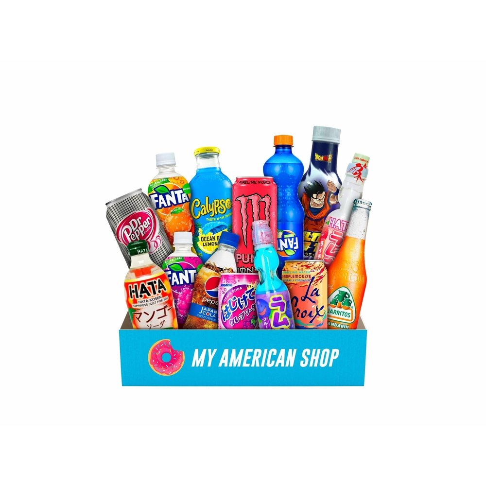 BOX DÉCOUVERTE SODAS - My American Shop