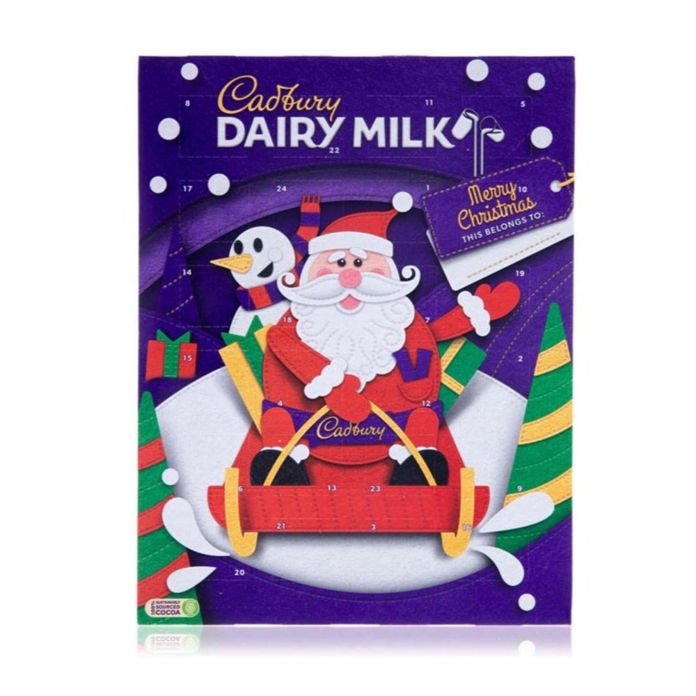 Cadbury Dairy Milk Advent Calendar - My American Shop