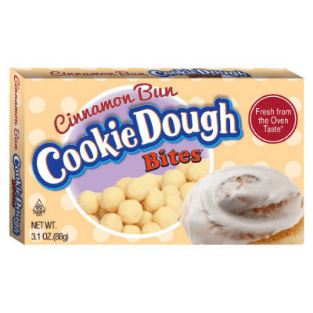 COOKIE DOUGH BITES - CINNAMON BUN - My American Shop