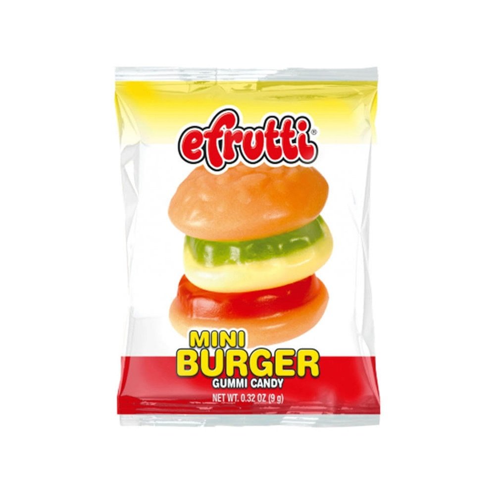 Efrutti Gummi Mini Burger - My American Shop France