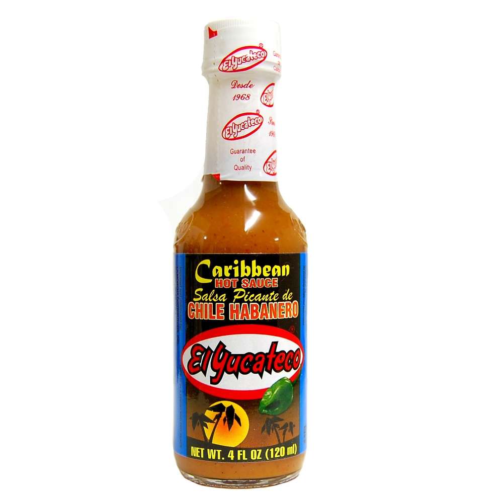El Yucateco Caribbean Hot Sauce Chile Habanero - My American Shop