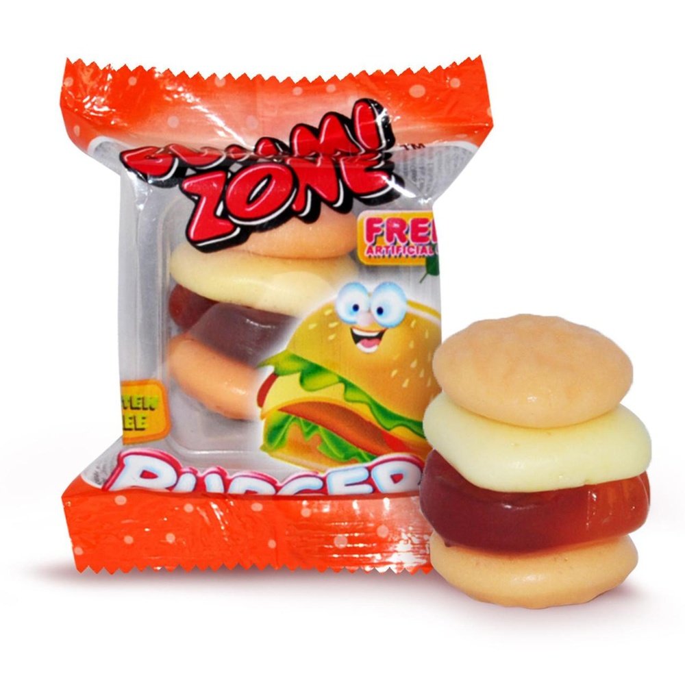 Gummi Zone Mini Burger - My American Shop France