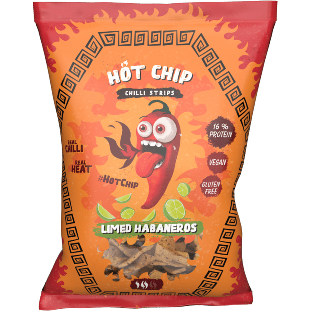 Hot Chip Strips Limed Habaneros - My American Shop