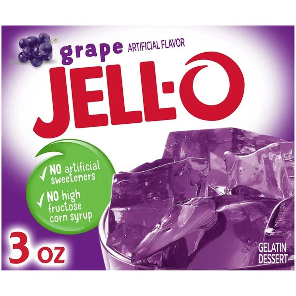Jell-O Gelatin Grape - My American Shop
