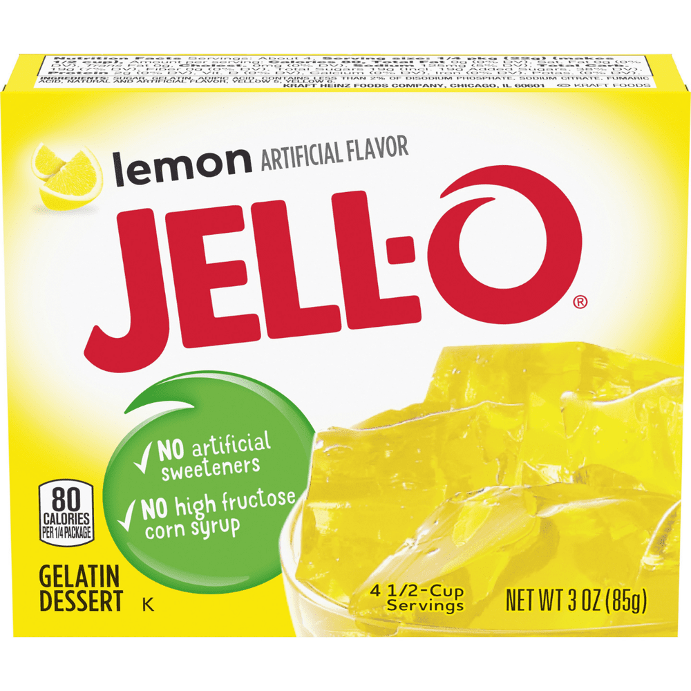 Jell-O Gelée Citron - My American Shop
