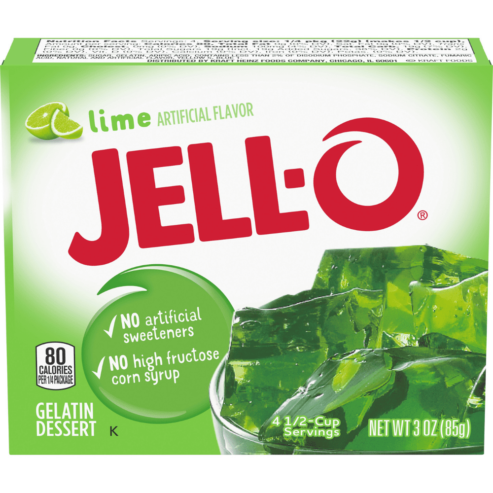 Jell-O Lime Citron Vert - My American Shop