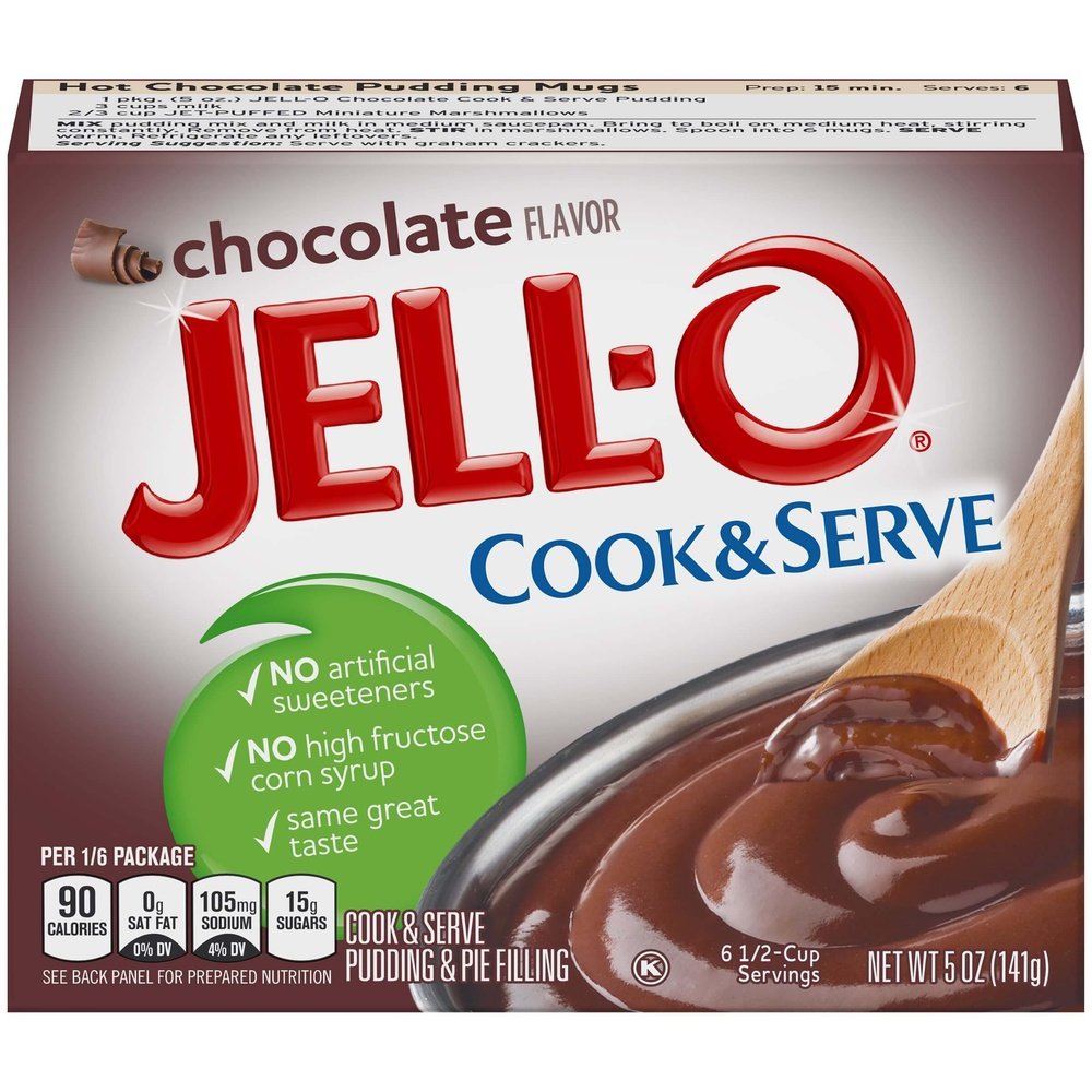 Jell-O Pudding & Pie Filling Chocolate - My American Shop