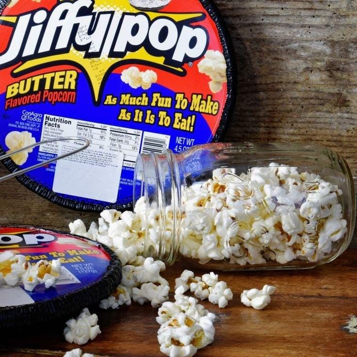 JIFFY POP POÊLE DE POPCORN AU BEURRE - My American Shop
