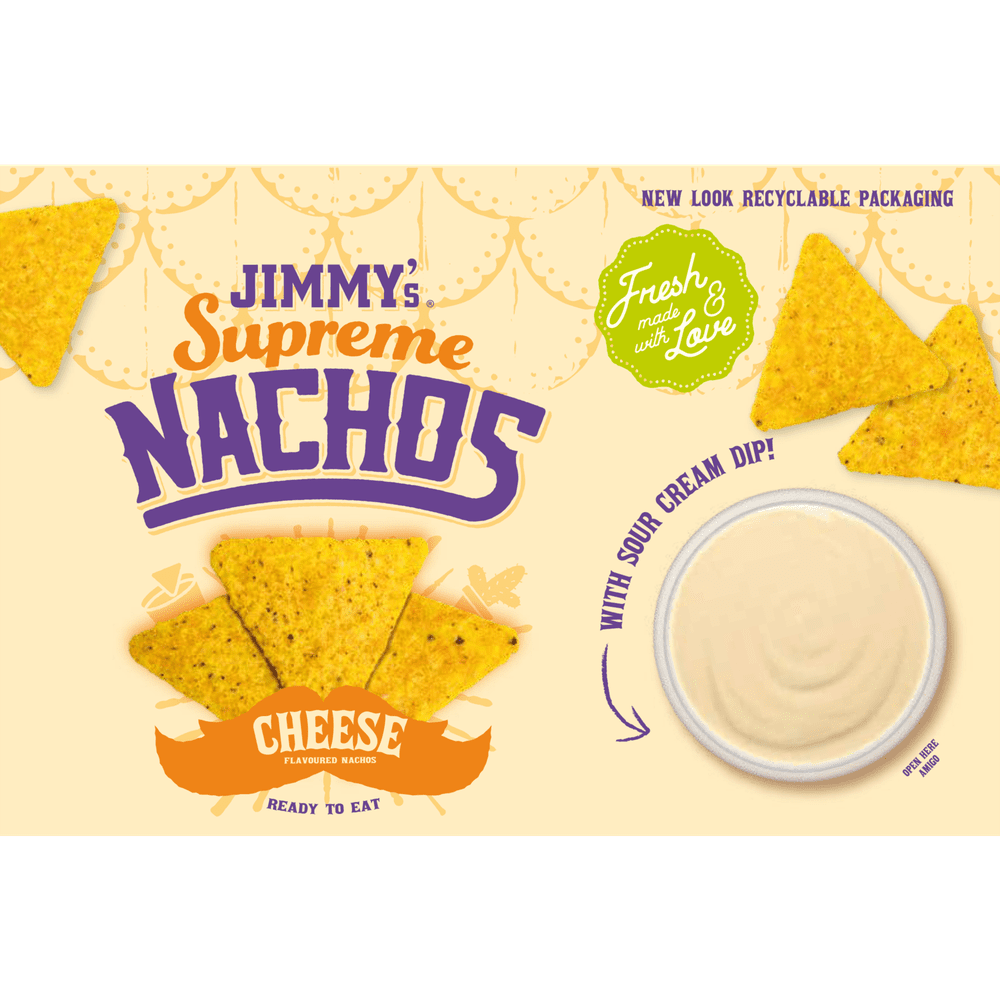 Jimmy's Nachos To Go Spicy Sour Cream - My American Shop France