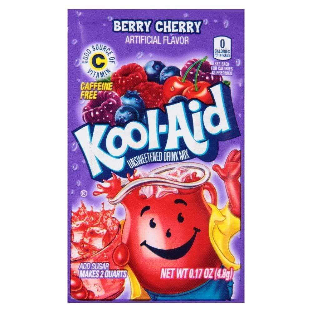 Kool Aid Berry Cherry (6 Sachets) - My American Shop