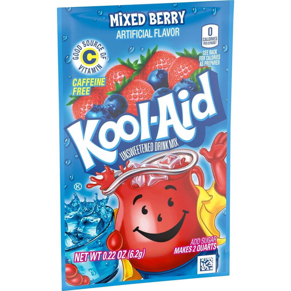 Kool Aid Mixed Berry (6 Sachets) - My American Shop