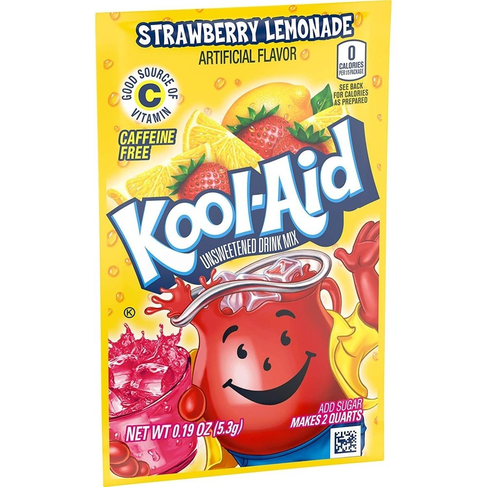 Kool Aid Strawberry Lemonade (6 Sachets) - My American Shop