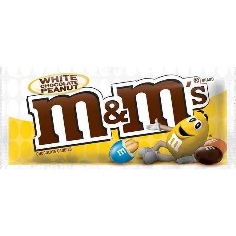 M&M’S WHITE CHOCOLATE PEANUT 39G - My American Shop