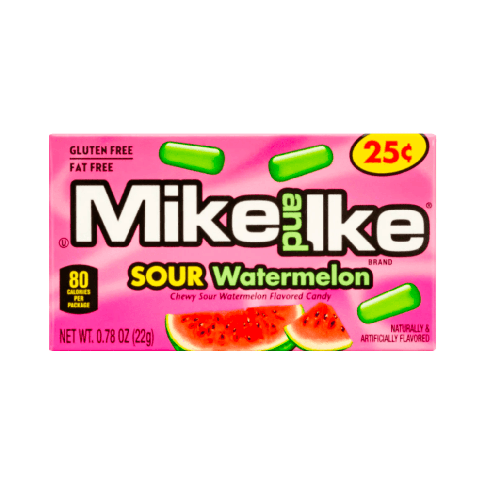 Mike & Ike Sour Watermelon Small - My American Shop France