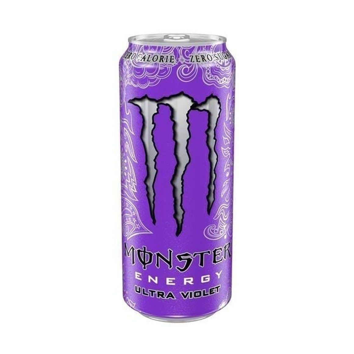 Monster Ultra Violet Zero Sugar 500ml : boisson énergisante zéro sucre saveur raisin framboise