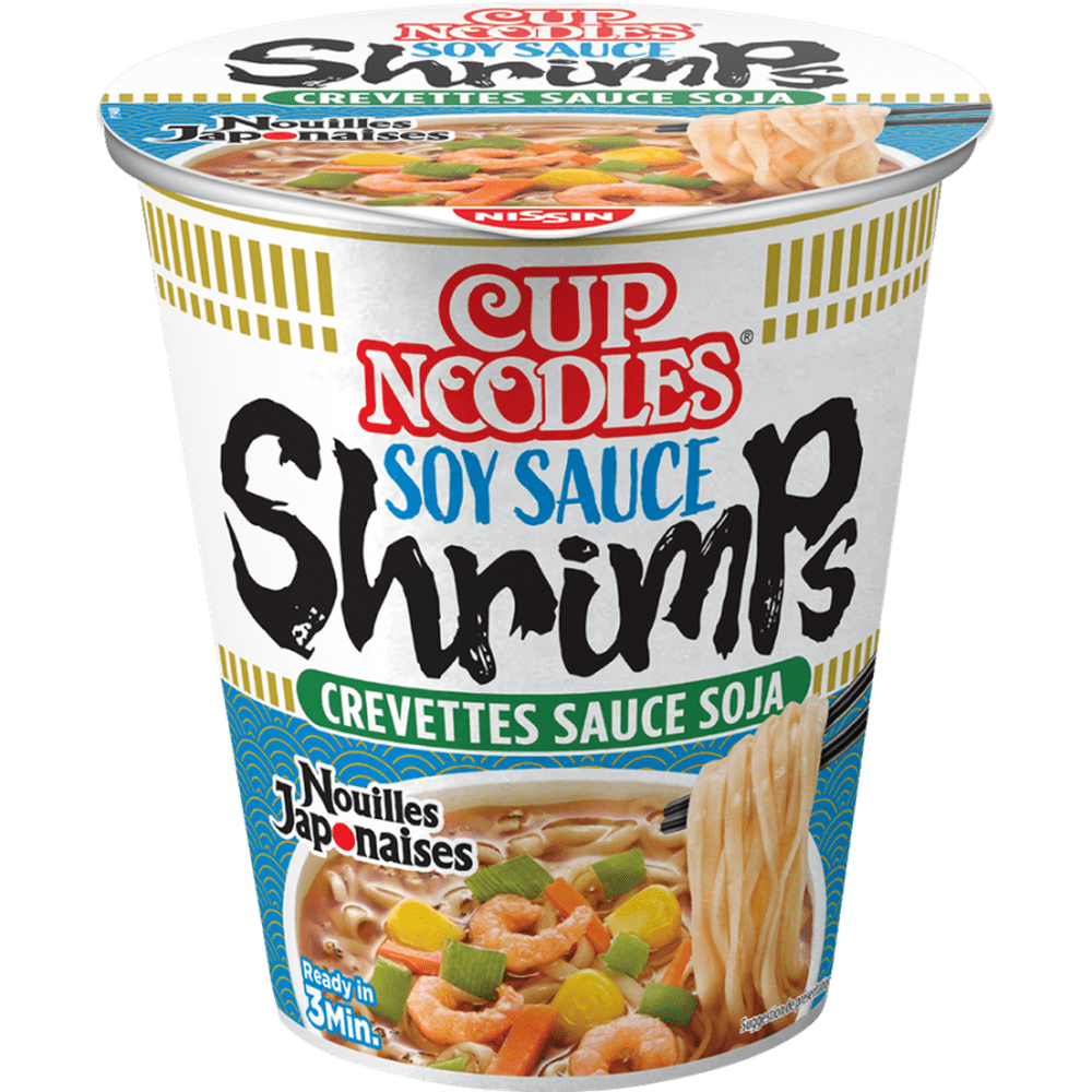 Nissin Cup Noodles Soy Sauce Shrimps - My American Shop