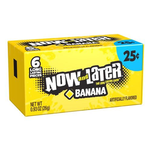 Now And Later The Long Lasting Chew Banana - My American Shop