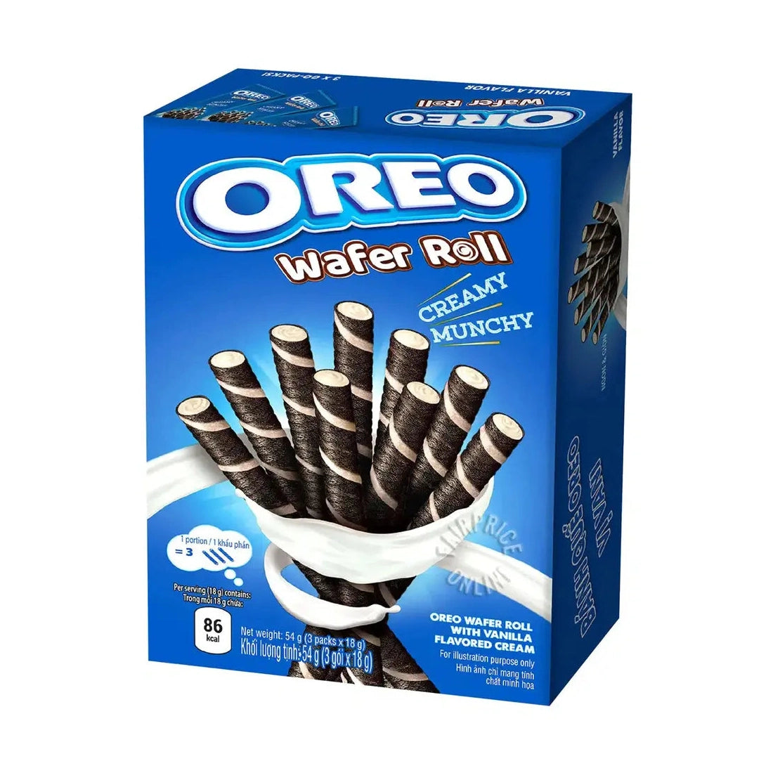 Oreo Wafelrol Vanille