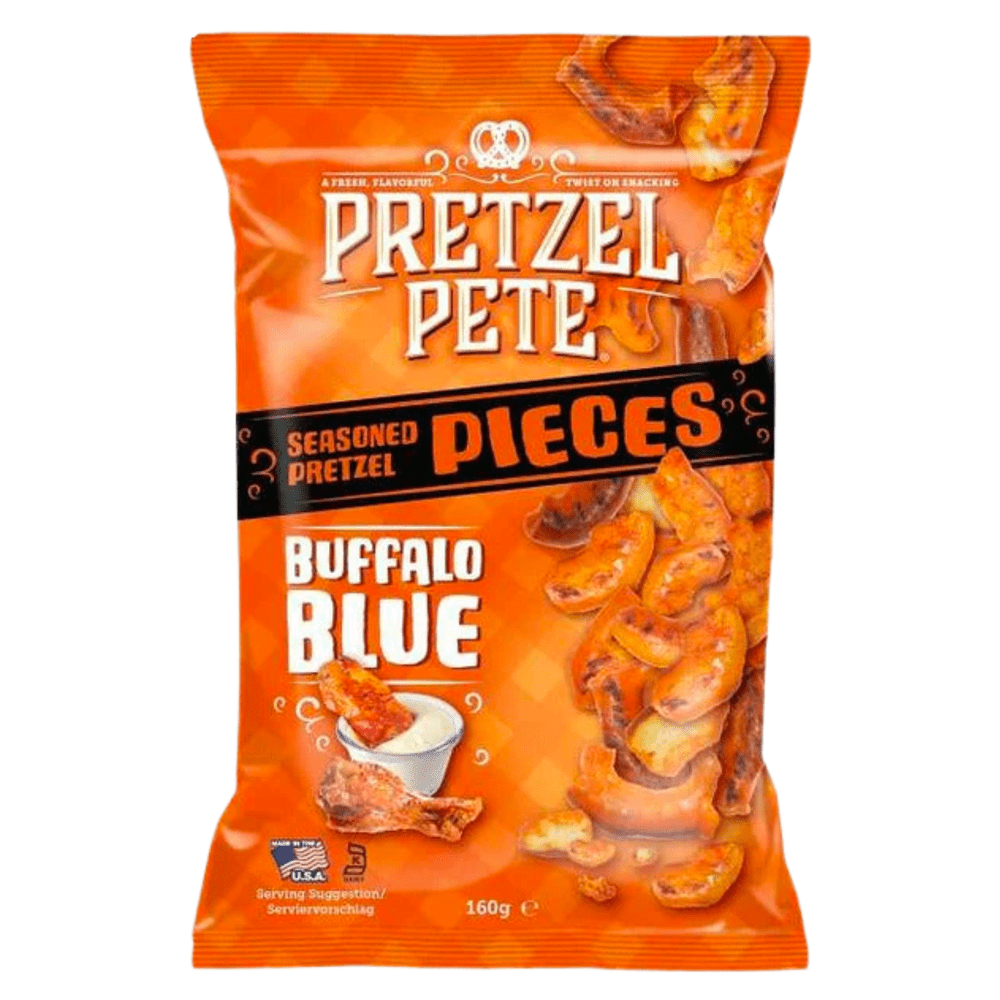 Pretzel Pete Pieces Buffalo Blue - My American Shop France