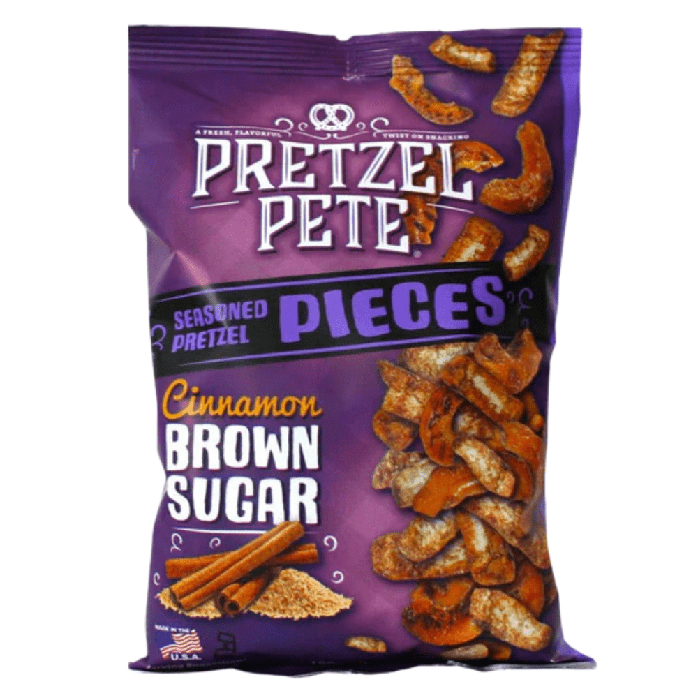 Pretzel Pete Pieces Cinnamon Brown Sugar - My American Shop France