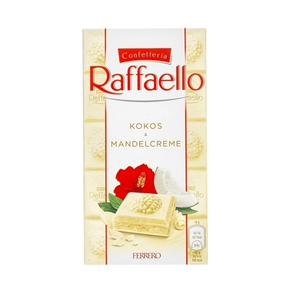 Raffaello Tab White Chocolate Coconut - My American Shop France