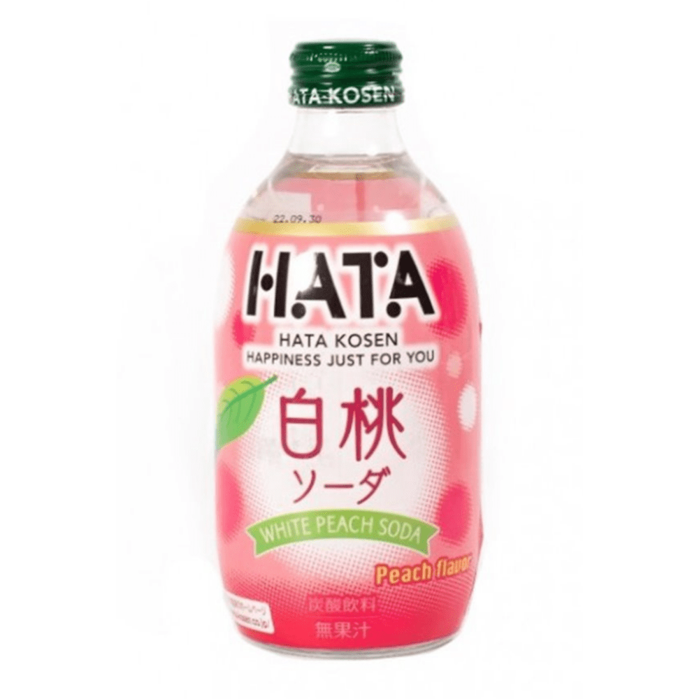 Ramune Hatakosen Soda White Peach Big - My American Shop