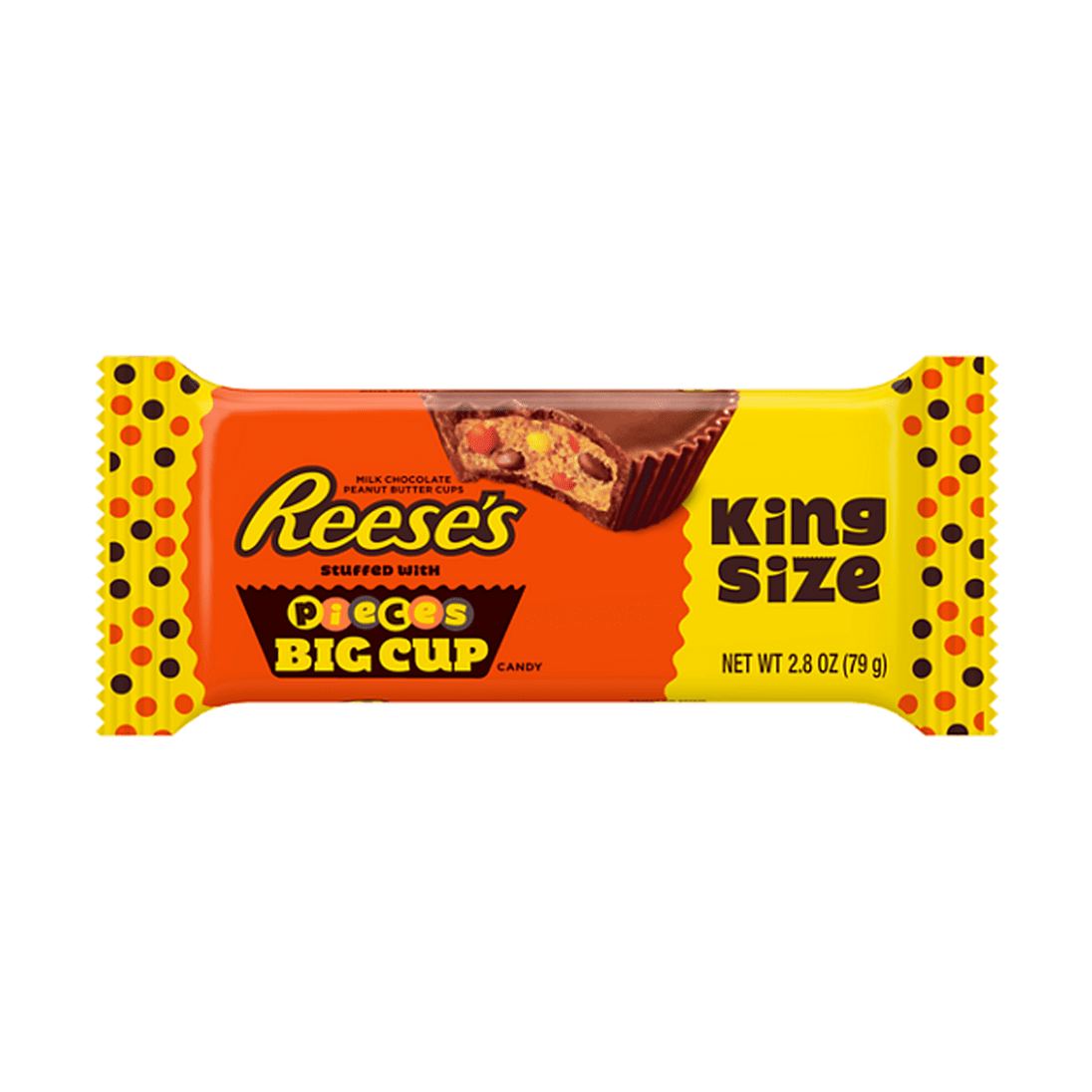 Reese's grote beker gevuld met grote stukken