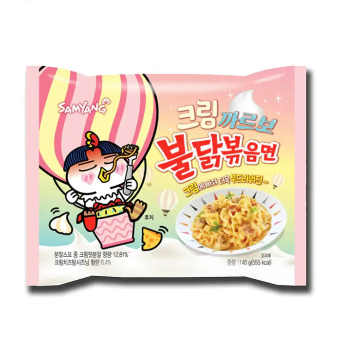 Samyang Ramen Hot Chicken Cream Carbo - My American Shop France