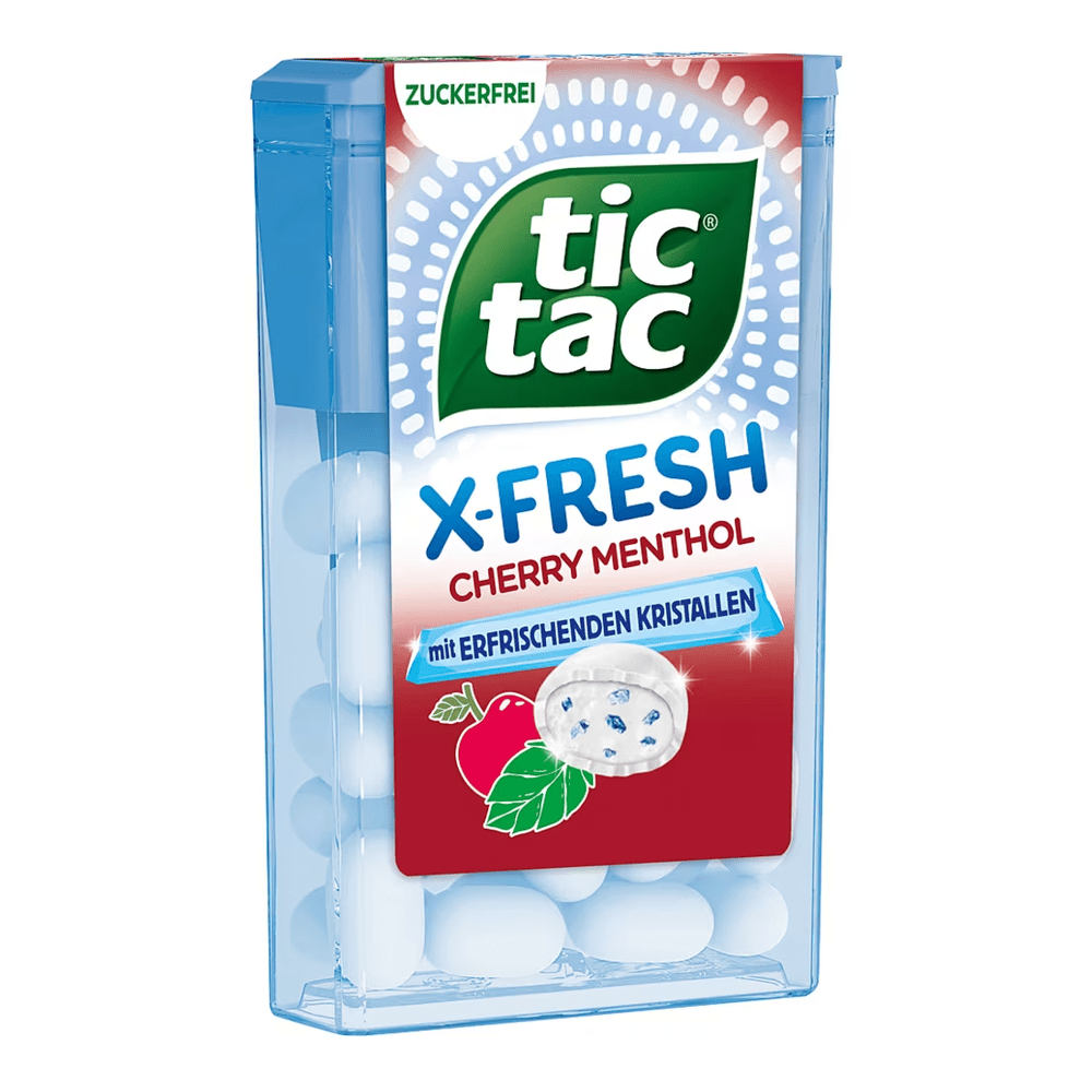 Tic Tac X-Fresh Cherry Mentol - My American Shop France