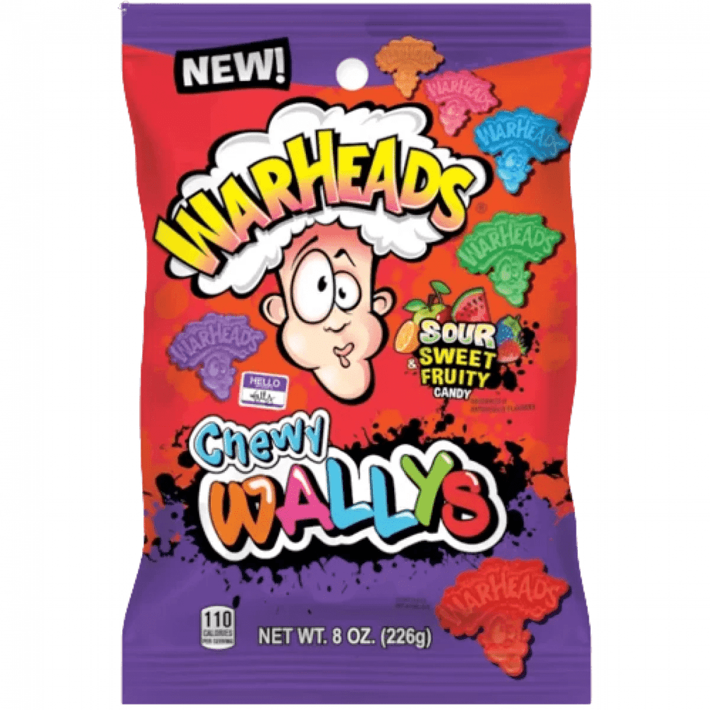 Warheads Chewy Wallys - My American Shop