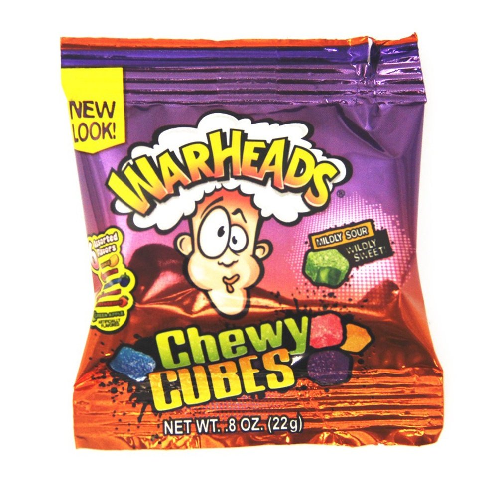 Warheads Sour Cubes Small - My American Shop