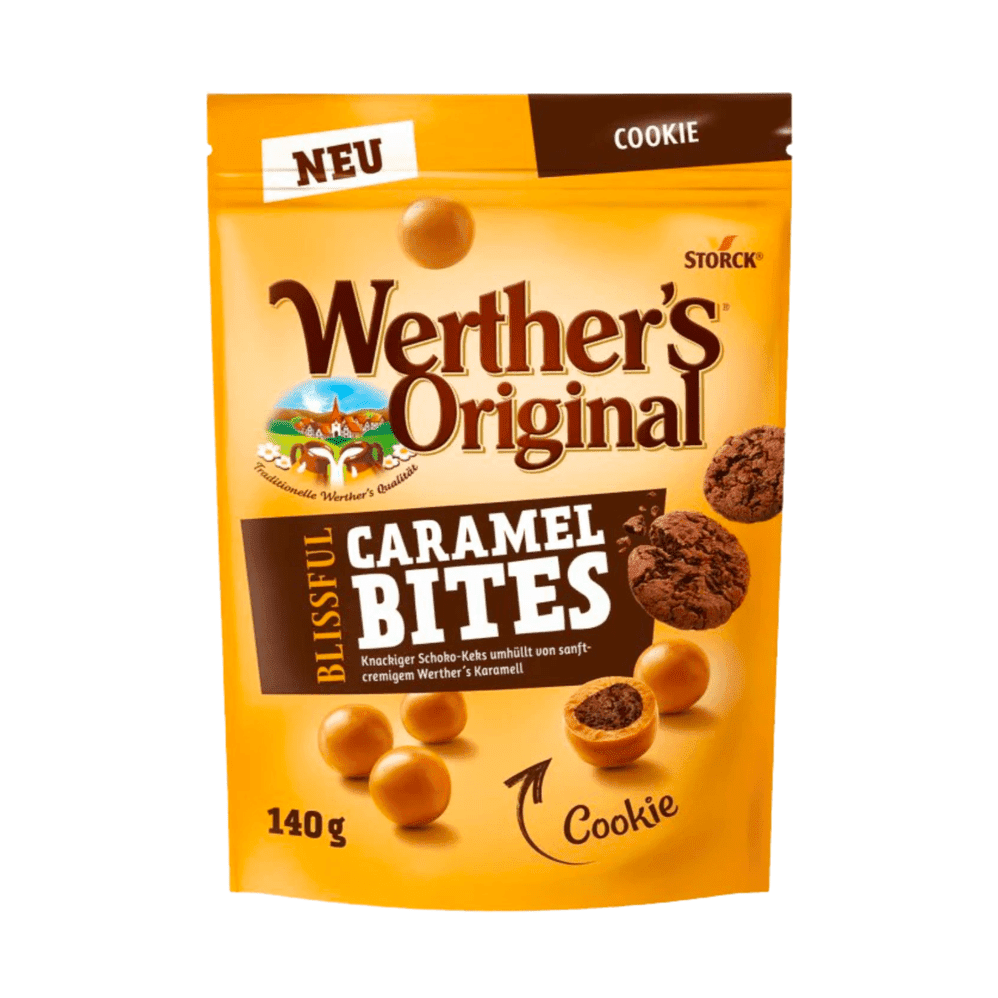 Werther's Originele Blissful Caramel Bites Koekje