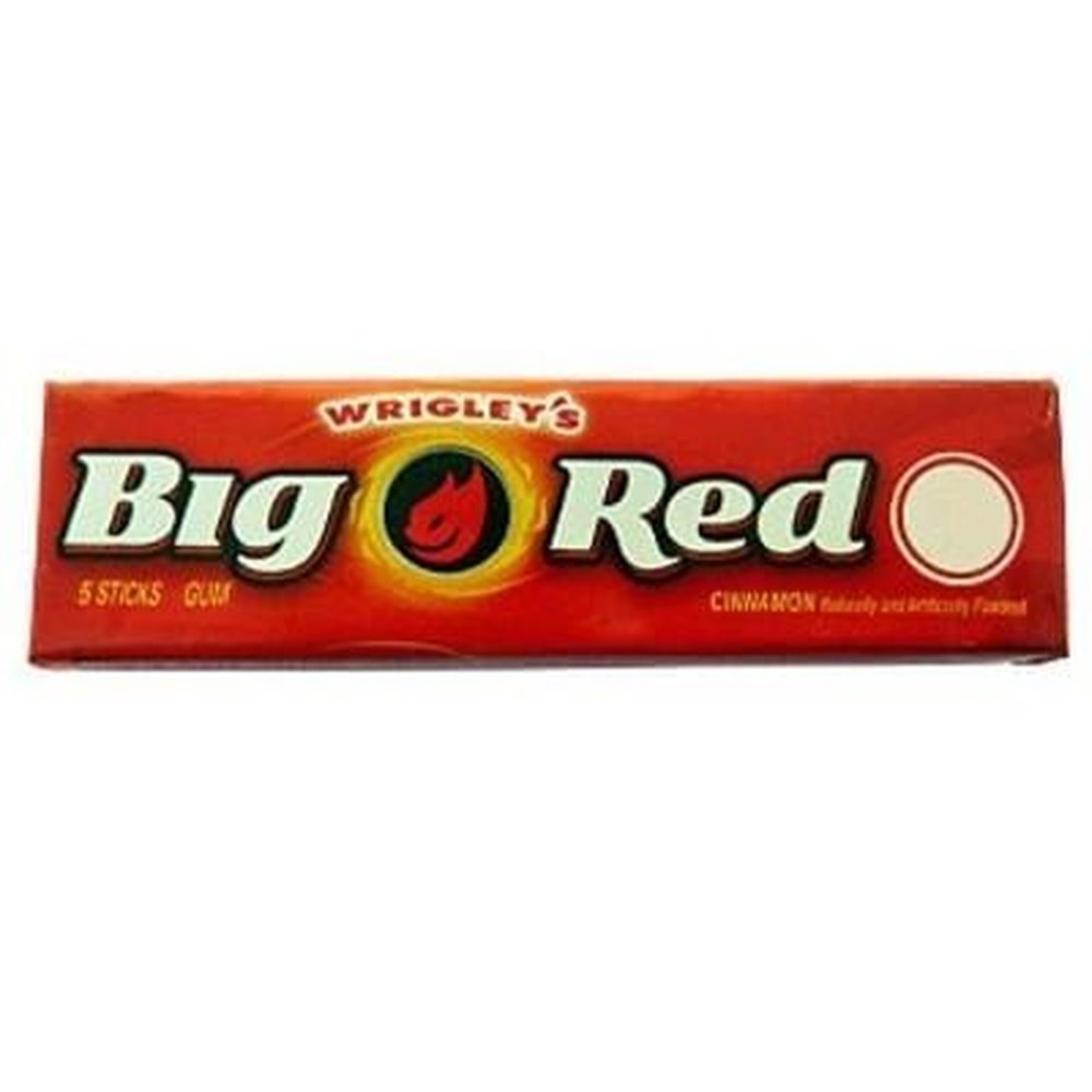 WRIGLEY BIG RED CHEWING-GUMS - My American Shop