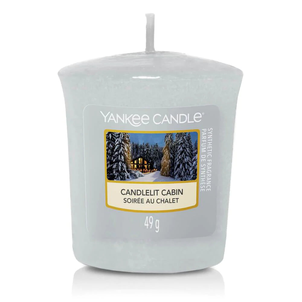 Yankee Candle Candlelit Cabin Votive - My American Shop