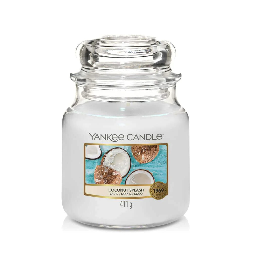 Yankee Candle Coconut Splash Moyenne Jarre - My American Shop