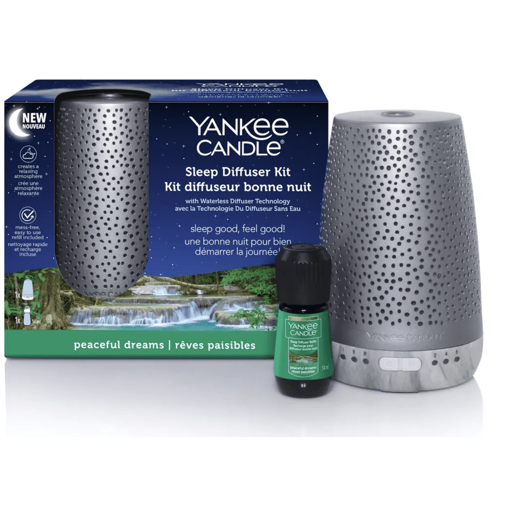 Yankee Candle Diffuseur de nuit argent - My American Shop