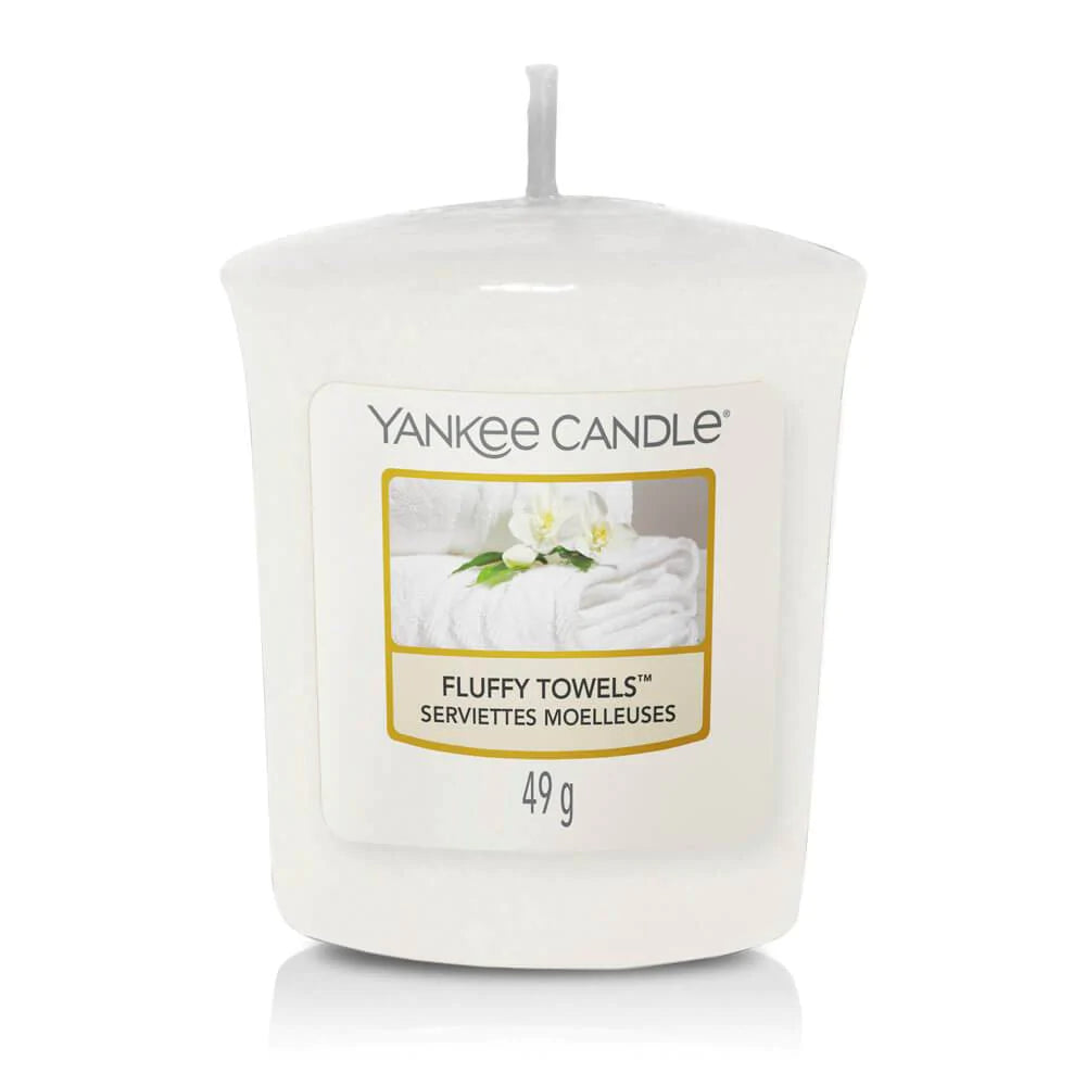 Yankee Candle Fluffy Towels Votive - My American Shop