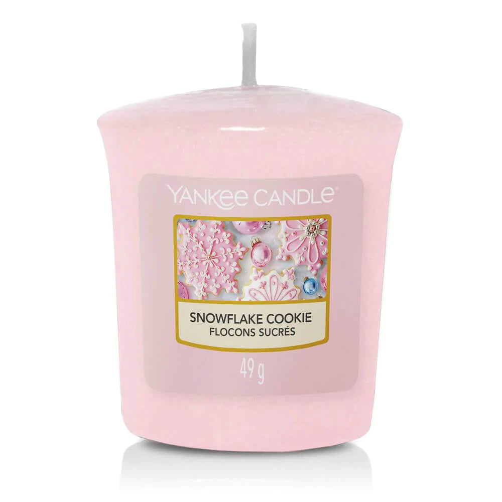 Yankee Candle Snowflake Cookie Votive - My American Shop
