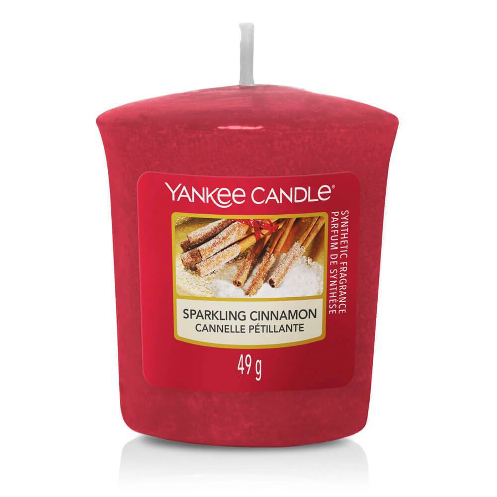 Yankee Candle Sparkling Cinnamon Votive - My American Shop